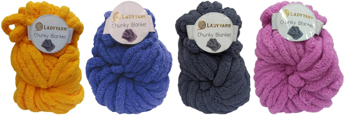 Lady Yarn Chunky Blanket
