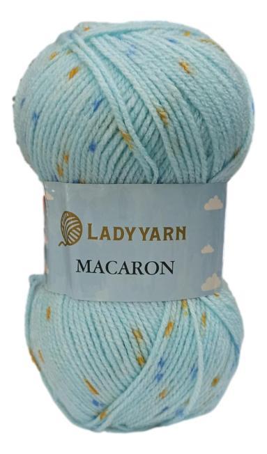 Lady Yarn Macaron Benekli Bebek El Örgü İpi 1 Adet 100 Gram