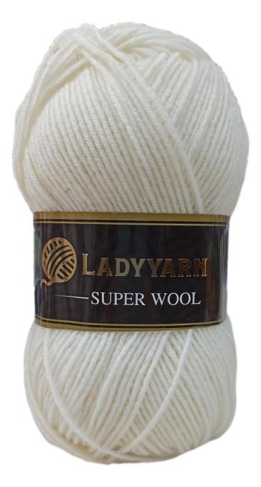 Lady Yarn Süper Wool El Örgü İpi 1 Adet 100 Gram